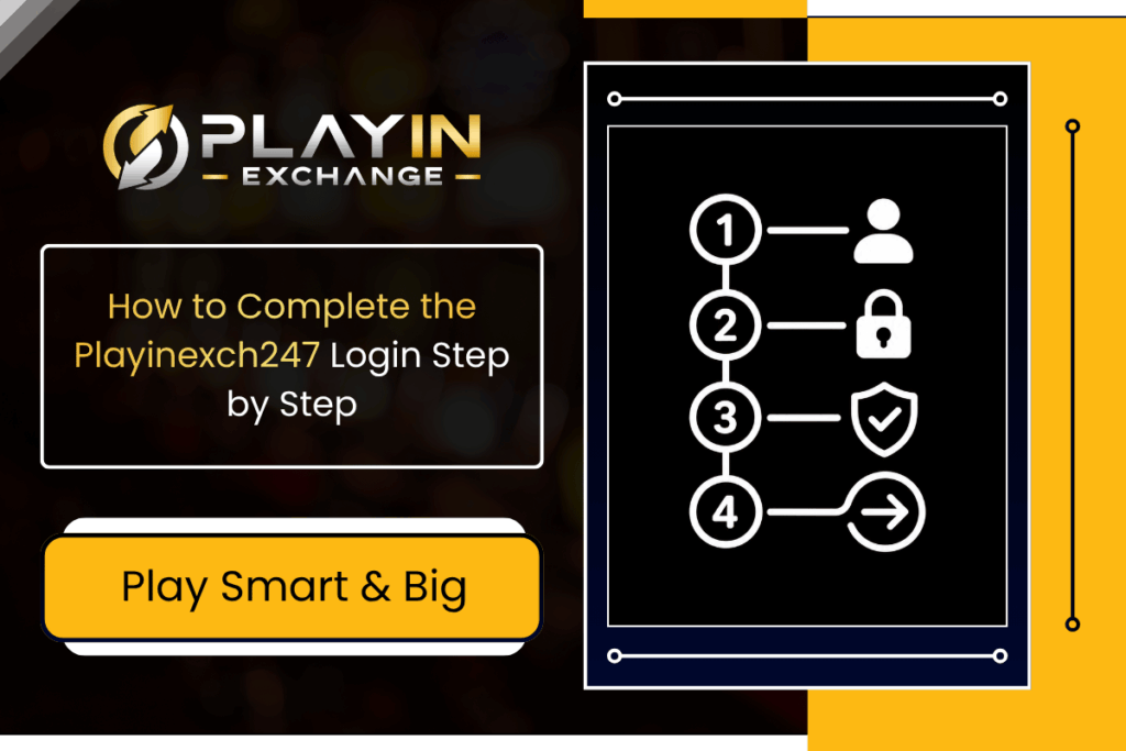 PlayinExch247 login guide showing step-by-step account access and secure sign-in instructions.