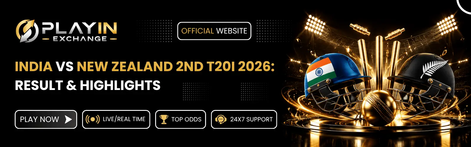 India vs New Zealand 2nd T20I 2026