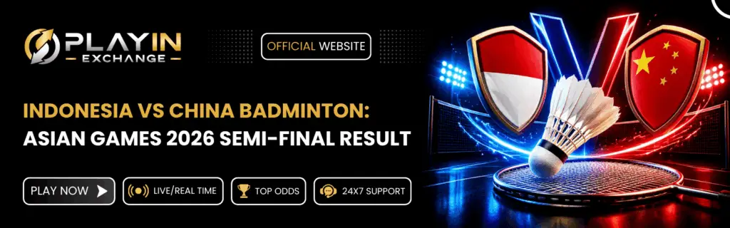 Indonesia vs China Badminton