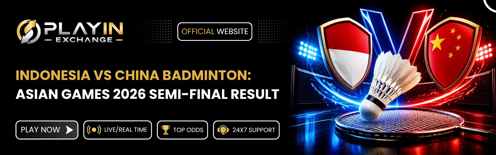 Indonesia vs China Badminton